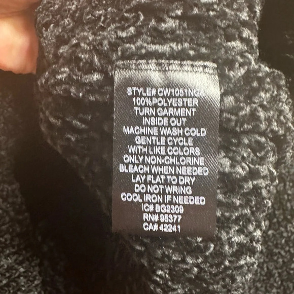 Sanctuary Black Crew Neck Super Soft Sweater Womens XS - Picture 4 of 8